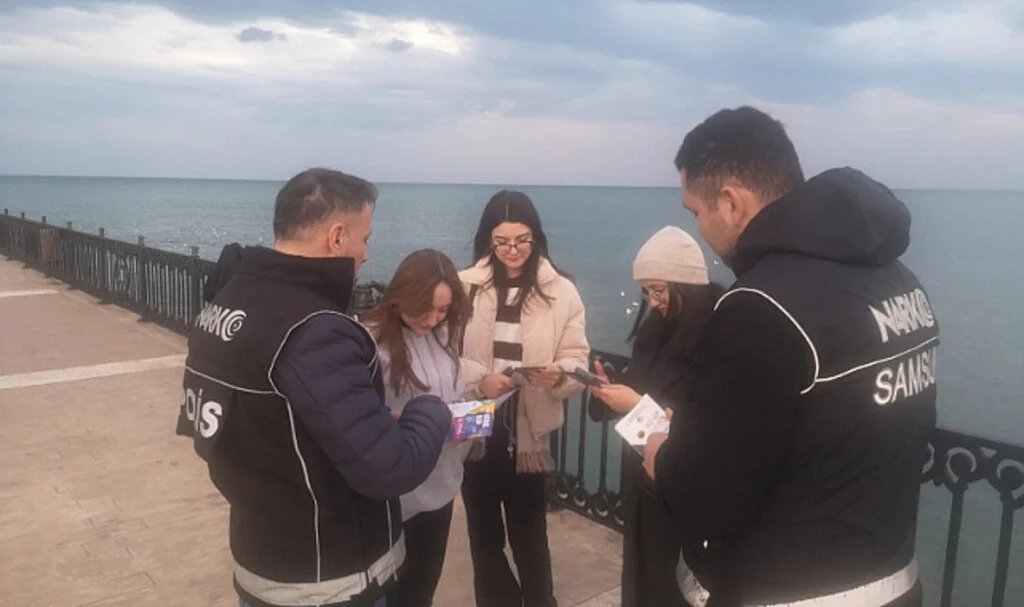 Samsun'da bin 545 kişiye Narkonokta bilgilendirmesi