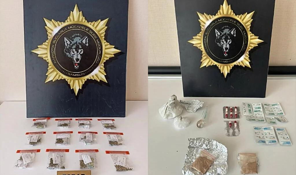 Samsun'da İnternetten bıçak satan şahsın evinde 88 bıçak ve kılıç ele geçti