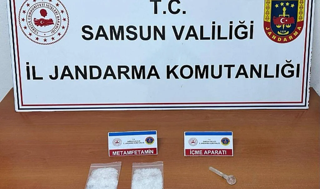 Samsun'da Jandarmadan uyuşturucu operasyonu: 2 gözaltı