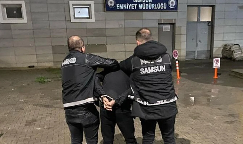 Samsun'da Uyuşturucu suçundan 15 yıl hapis cezası bulunan şahıs yakalandı