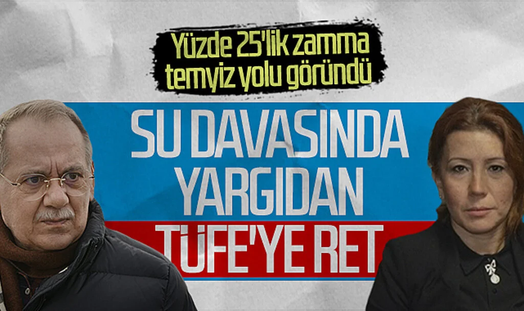 Samsun'daki su davasında yargıdan TÜFE'ye ret