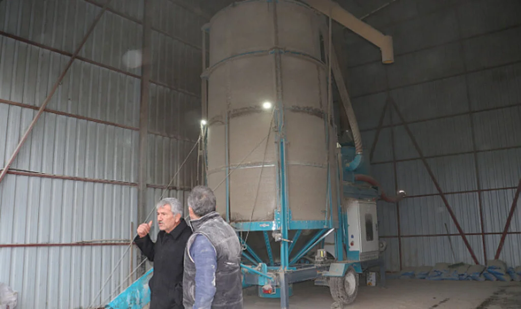 Samsun Havza'da danelik mısır kurutma tesisi faaliyete geçti
