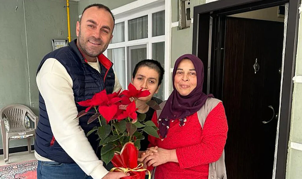  Samsun Havza’da muhtardan anlamlı ziyaret