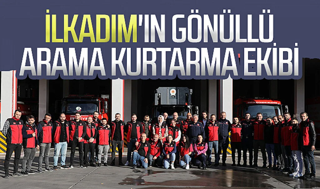 Samsun İlkadım'ın gönüllü arama kurtarma ekibi