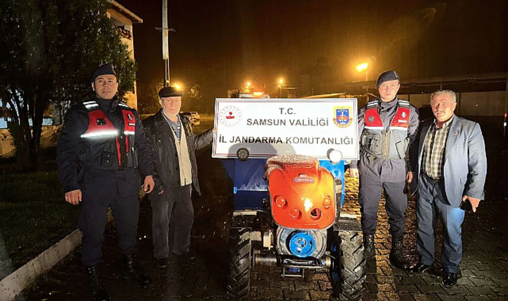 Samsun Salıpazarı'nda patpat hırsızlığı şüphelisi yakalandı