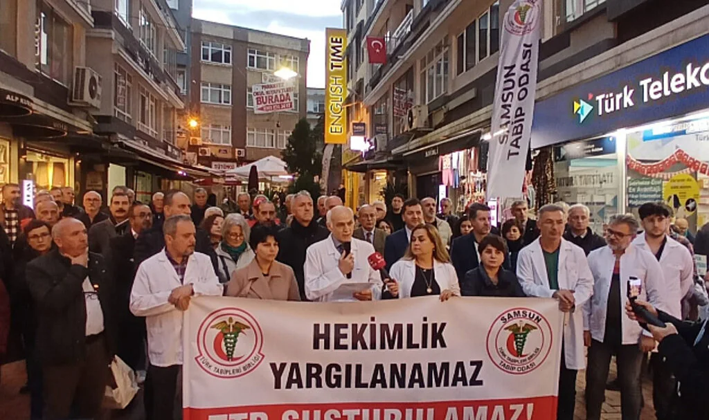 Samsun Tabip Odası'ndan  'görevden alma' tepkisi 