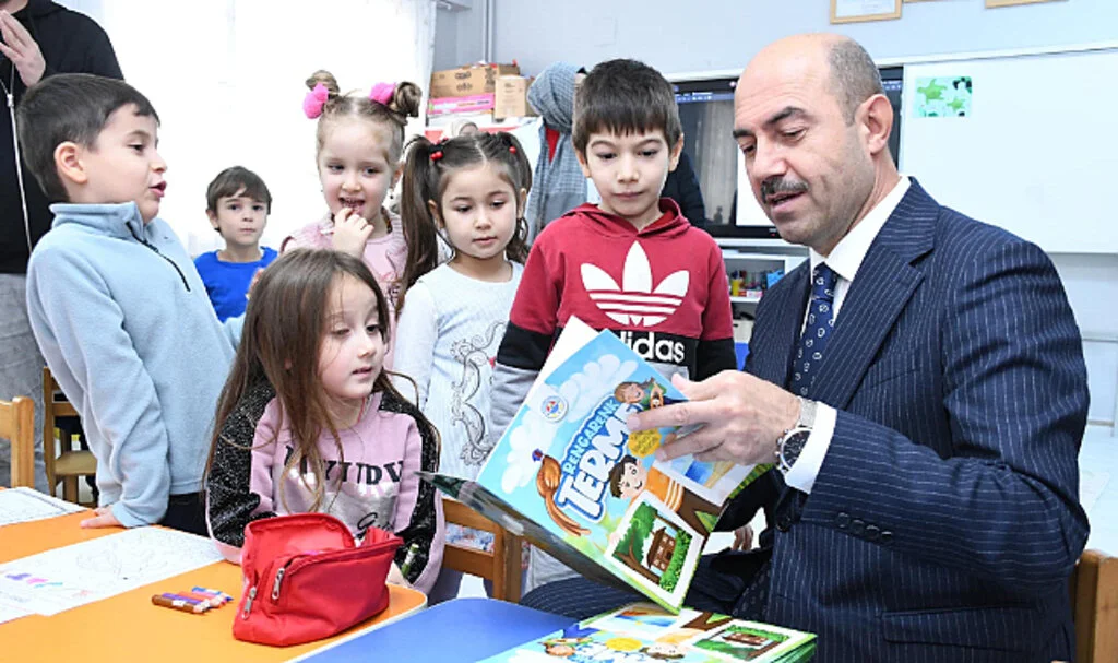 Samsun Terme'yi anlatan 'boyama kitabı'