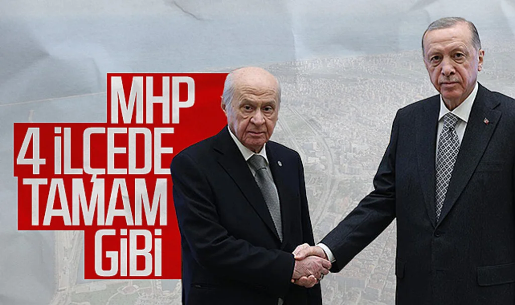 Samsun'un 4 ilçesinde MHP tamam gibi