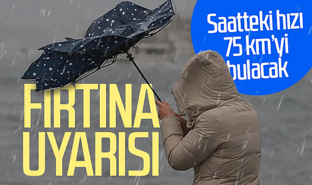 Samsunlular dikkat! Meteoroloji'den fırtına uyarısı! Saatteki hızı 75 km'yi bulacak...