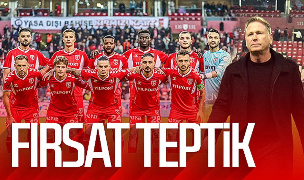 Samsunspor çok önemli bir fırsatı tepti