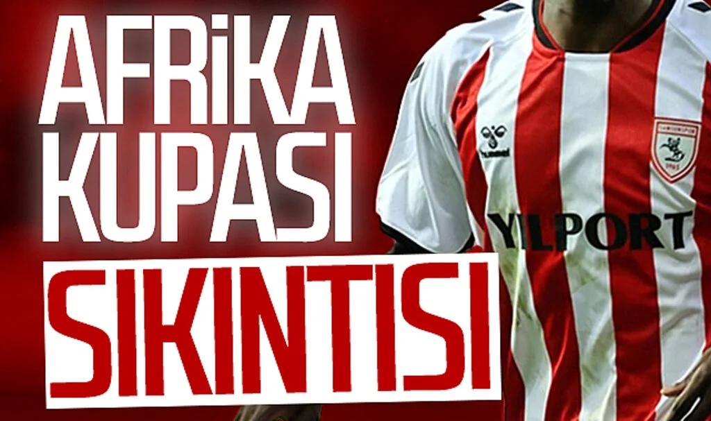 Samsunspor’da Afrika Kupası sıkıntısı! 