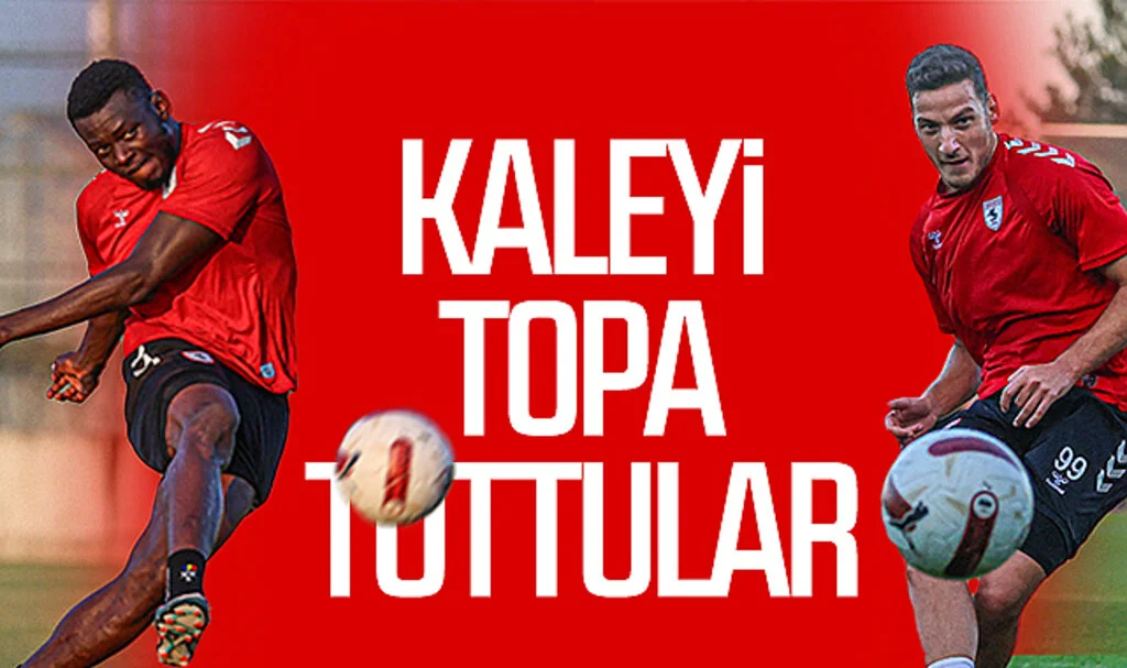 Samsunspor'da Konyaspor hazırlıkları sürüyor! Kaleyi topa tuttular
