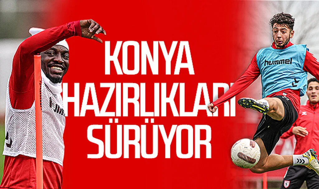 Samsunspor'da Konyaspor maçı hazırlıkları sürüyor