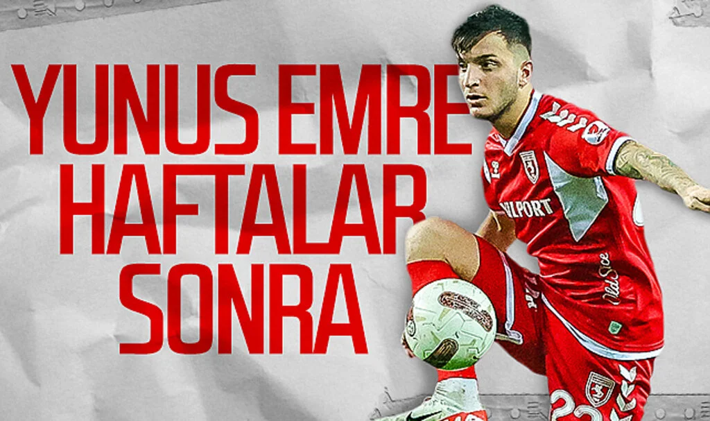 Samsunspor’da Yunus Emre haftalar sonra sahada
