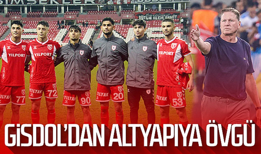 Samsunspor Teknik Direktörü Markus Gisdol’dan altyapıya övgü