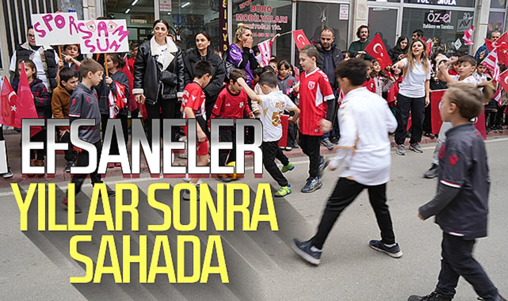 Samsunspor'un efsaneleri yıllar sonra sahada