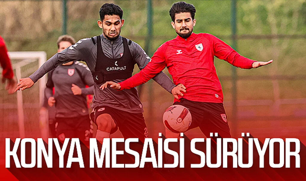 Samsunspor’un Konyaspor maçı hazırlıkları sürüyor