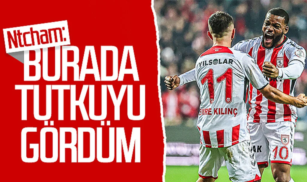 Samsunspor’un on numarası Olivier Ntcham: ‘Burada tutkuyu gördüm’