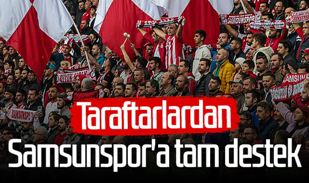 Taraftarlardan Samsunspor'a tam destek! Transfer yasağı...