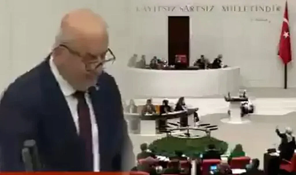 TBMM'de korku dolu anlar! SP milletvekili Hasan Bitmez TBMM kürsüsünde fenalaşıp bayıldı