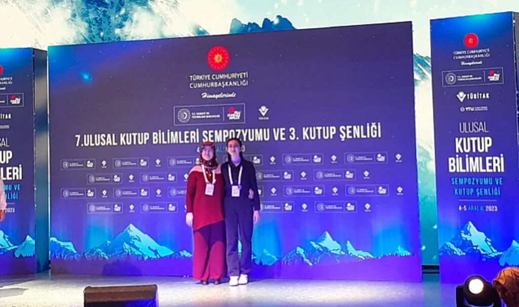 Tekkeköylü öğrencilerin projesi sempozyumda sunuldu