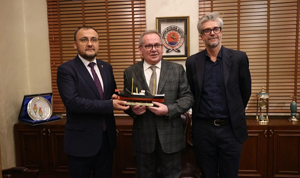 Ukrayna'nın Ankara Büyükelçisi Bodnar, Samsun'da ziyaretlerde bulundu