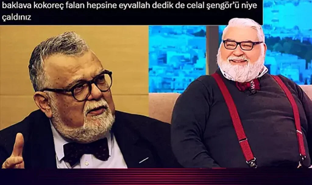 Yunan televizyonunda 'Celal Şengör' vakası: Görenler gözlerine inanamadı! Sosyal medyayı sallayan benzerlik gündem oldu