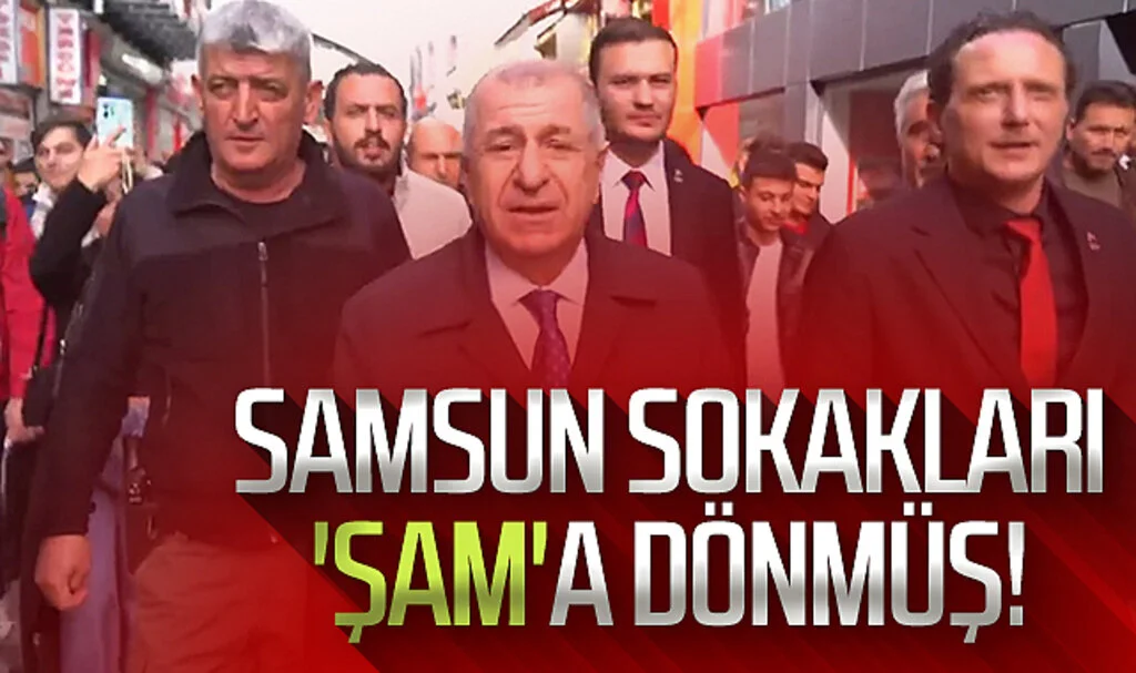 Zafer Partisi Genel Başkanı Prof. Dr. Ümit Özdağ: Samsun sokakları 'Şam'a dönmüş!