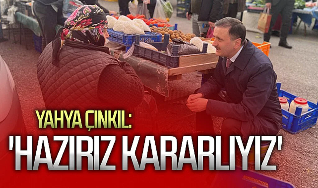AK Parti İlkadım Belediyesi Başkan aday adayı Yahya Çınkıl: 'Hazırız kararlıyız'