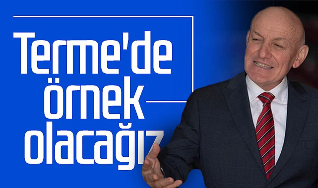 AK Parti Terme Belediye Başkan aday adayı Şenol Kul: 'Terme'de örnek olacağız'