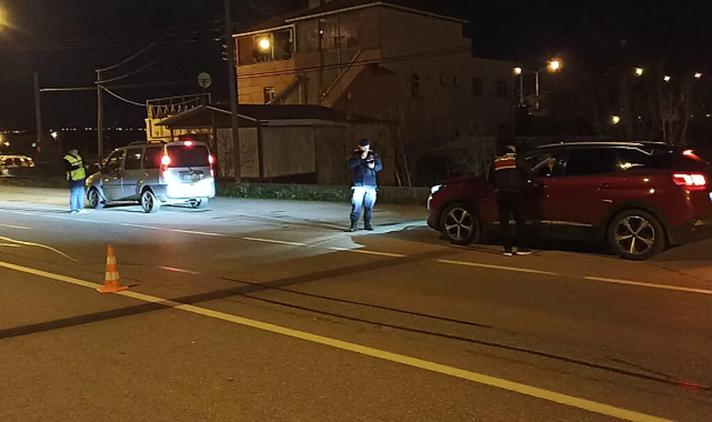 Bafra'da asayiş uygulaması