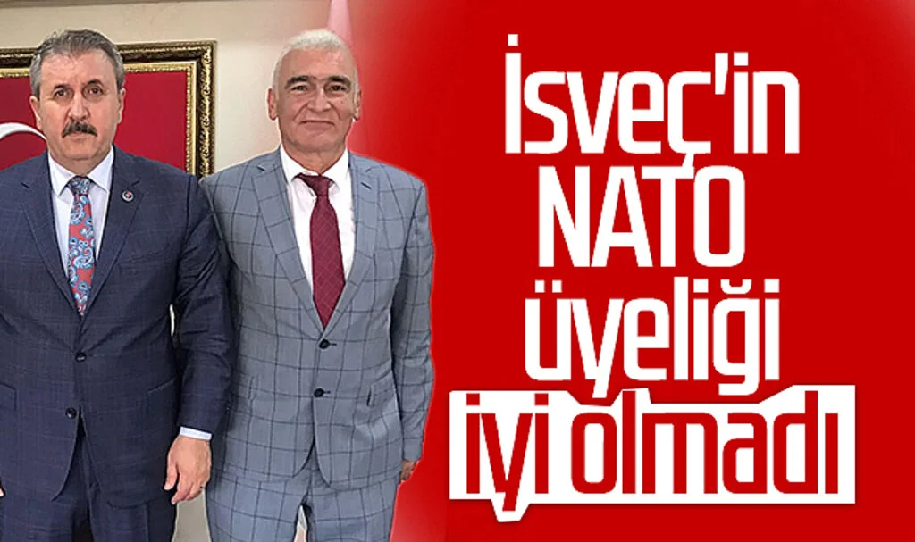 BBP SBB Başkan adayı Erdal Avcı: 'İsveç'in NATO  üyeliği iyi olmadı'