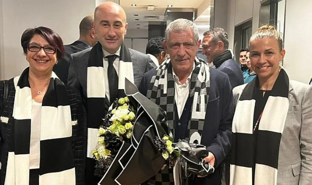 Beşiktaş'ın yeni teknik direktörü Fernando Santos İstanbul'a geldi! 