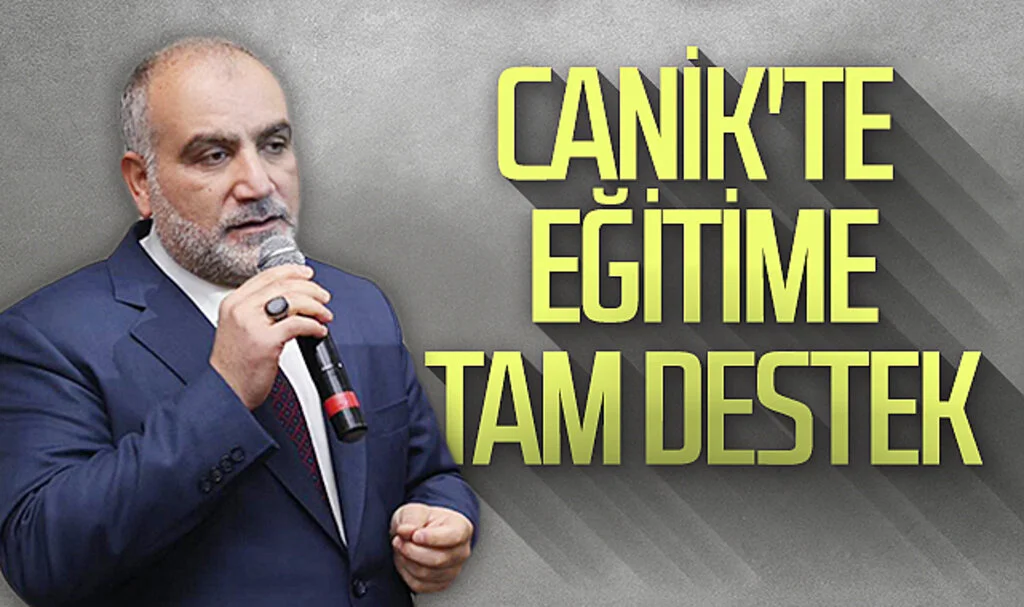 Canik Belediye Başkanı İbrahim Sandıkçı'dan 'Eğitime tam destek' mesajı