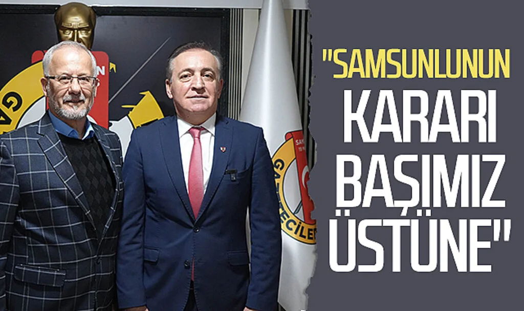 CHP Samsun Büyükşehir Başkan Adayı Cevat Öncü: "Samsunlunun kararı başımız üstüne"