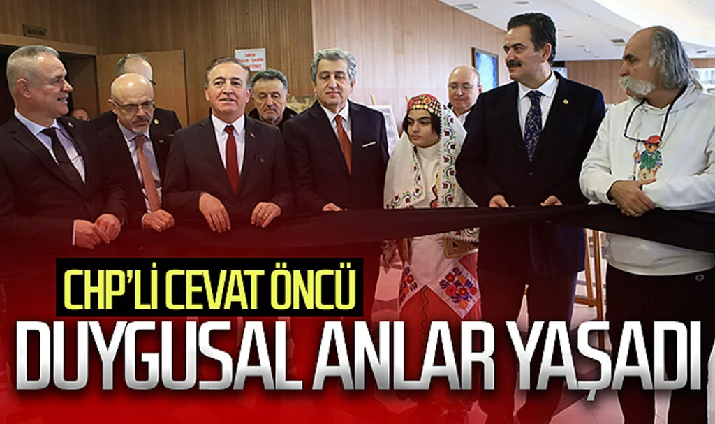 CHP Samsun Büyükşehir Belediye Başkan Adayı Cevat Öncü duygusal anlar yaşadı