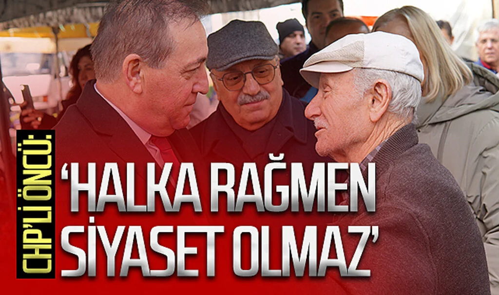 CHP Samsun Büyükşehir Belediye Başkan Adayı Cevat Öncü, İlkadım'da pazar esnafını ziyaret etti