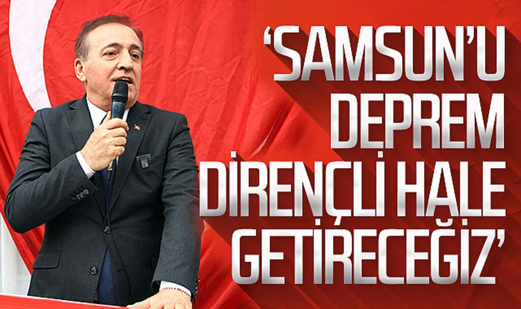 CHP Samsun Büyükşehir Belediye Başkan Adayı Cevat Öncü: ‘Samsun için bir deprem master planı hazırladık"