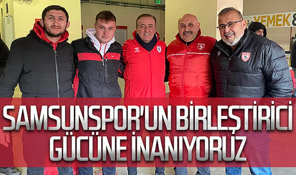 CHP Samsun Büyükşehir Belediye Başkan Adayı Cevat Öncü: "Samsunspor'un birleştirici gücüne inanıyoruz"