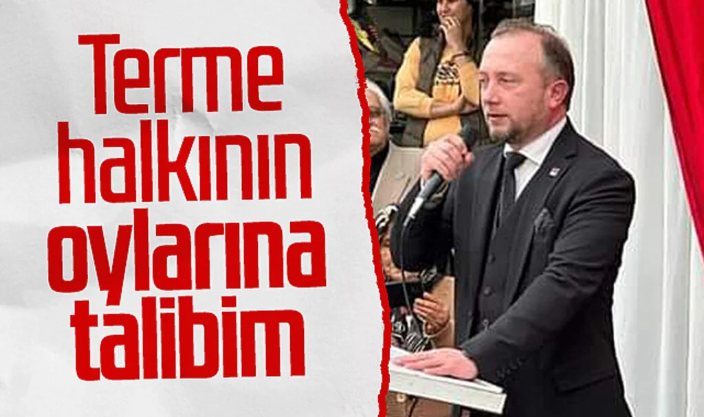 CHP Terme Belediye Başkan Adayı İbrahim Yavuz: Terme halkının oylarına talibim