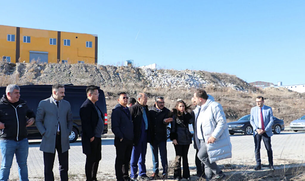 Çinli yatırımcılar  Havza OSB'yi inceledi  