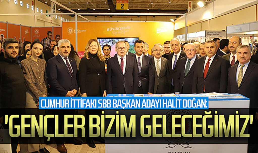 Cumhur İttifakı Samsun Büyükşehir Belediye Başkan adayı Halit Doğan: 'Gençler bizim geleceğimiz'