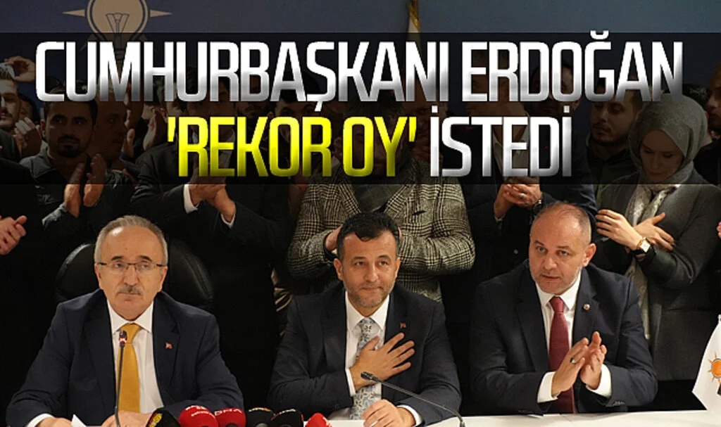 Cumhurbaşkanı Erdoğan, Samsun Büyükşehir Belediye Başkan Adayı Doğan'dan 'rekor oy' istedi