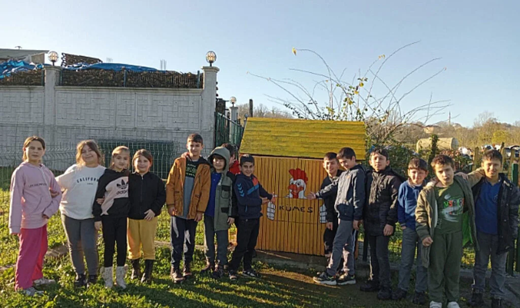 Doğada yaşayarak öğreniyorlar