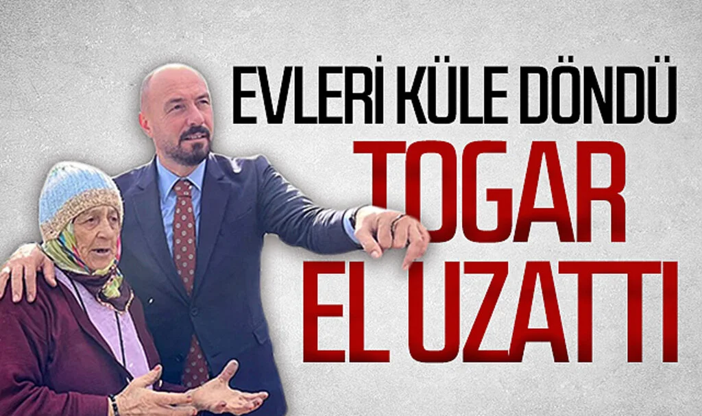 Evleri küle döndü! Tekkeköy Belediye Başkanı Hasan Togar el uzattı