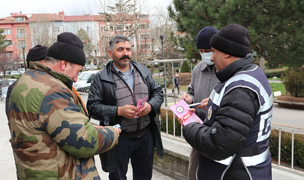 Havza'da polisten hırsızlara karşı uyarı