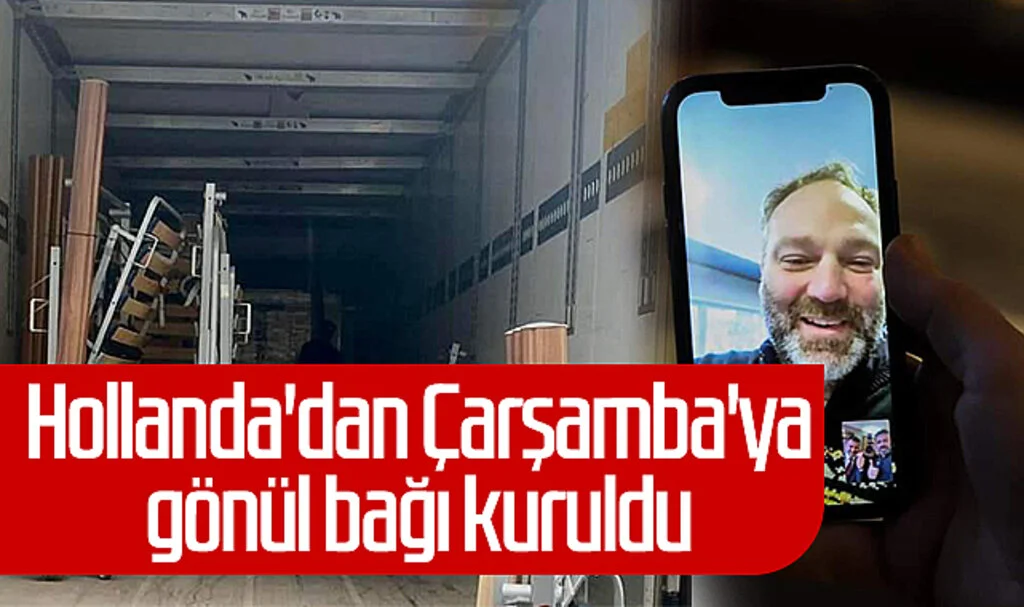 Hollanda'dan Çarşamba'ya gönül bağı kuruldu