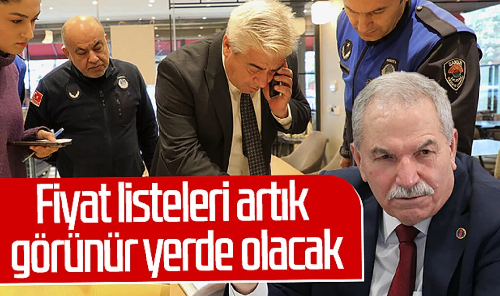 İlkadım Belediye Başkanı Necattin Demirtaş: Fiyat listeleri artık görünür yerde olacak