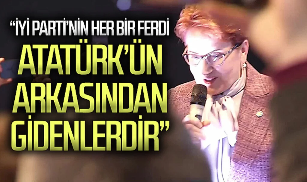 İYİ Parti Genel Başkanı Meral Akşener: "Samsun başta olmak üzere pek çok yerde belediyeleri alacağımıza inancım tamdır"