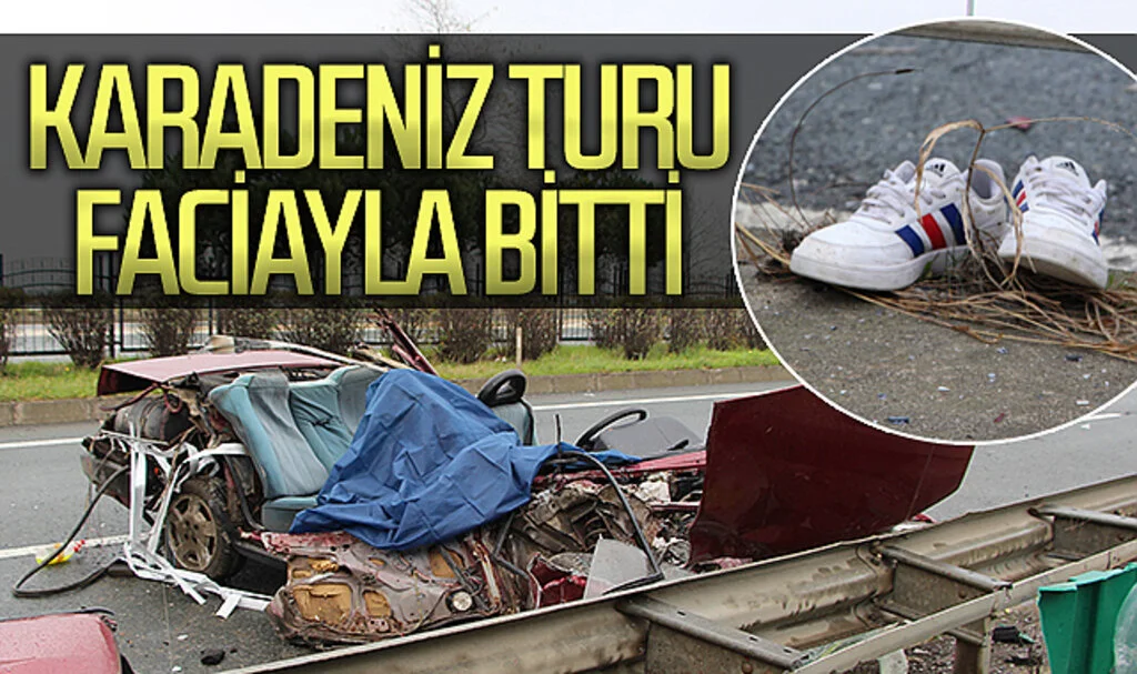 Karadeniz turu faciayla bitti 